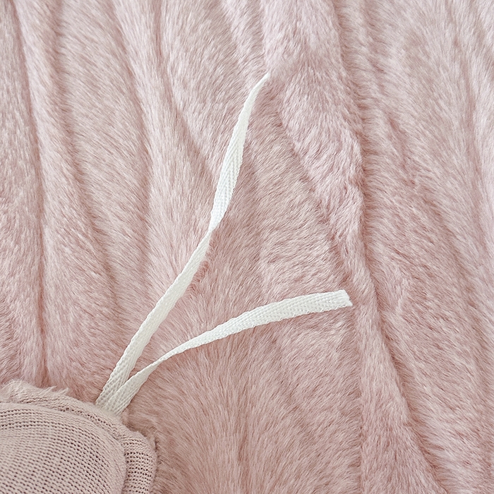 91家纺网 家纺一手货源 找家纺 太阳树 2025新款高克重兔毛绒牛奶绒四件套  海岸香颂—糖果粉