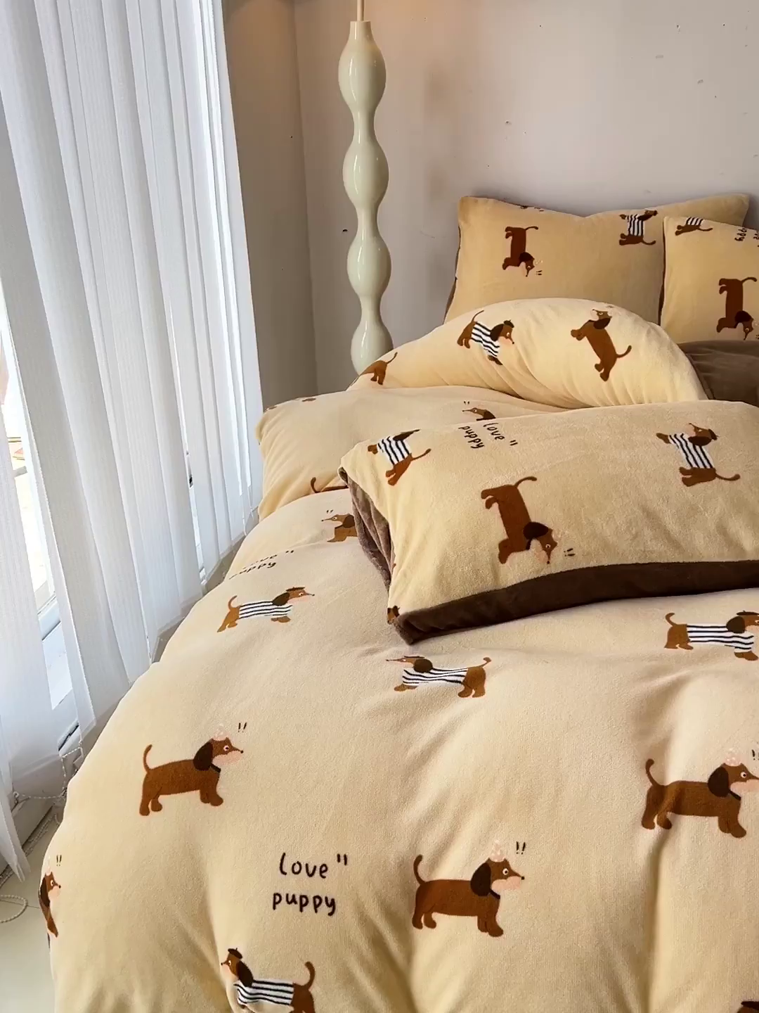 91家纺网 家纺一手货源 找家纺 （总）麦瑞家纺 2025新款印花牛奶绒四件套跑量款