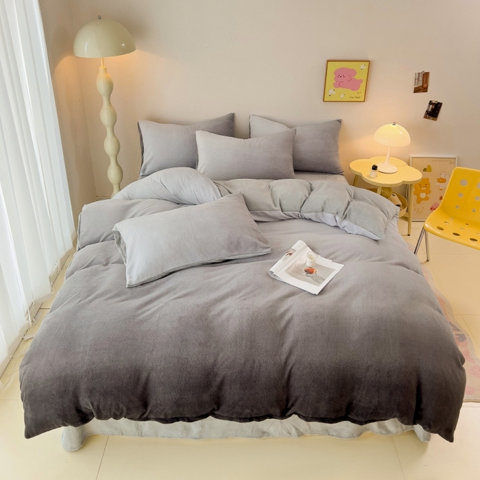 91家纺网 家纺一手货源 找家纺 （总）麦瑞家纺 2025新款印花牛奶绒四件套跑量款