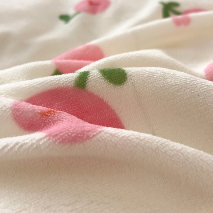 91家纺网 家纺一手货源 找家纺 麦瑞家纺 2025新款印花牛奶绒四件套跑量款 许愿兔