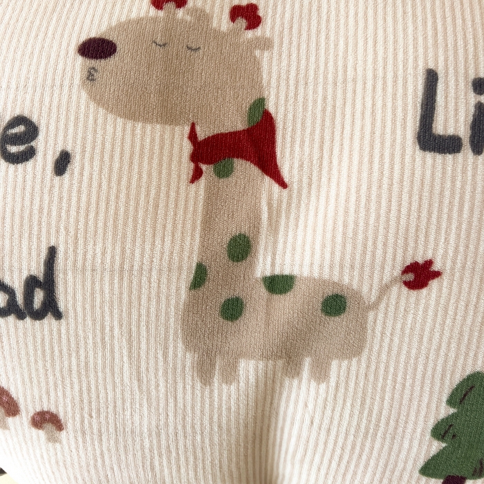 91家纺网 家纺一手货源 找家纺 麦瑞家纺 2025新款印花牛奶绒四件套跑量款 长颈鹿