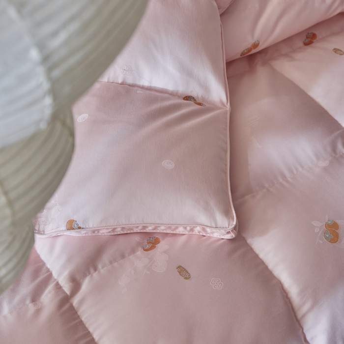 91家纺网 家纺一手货源 找家纺 （总）暖羽屋羽绒馆 2025新款绒子含量95白鸭绒羽绒被双人婚庆冬被芯95羽绒被子事事如意款