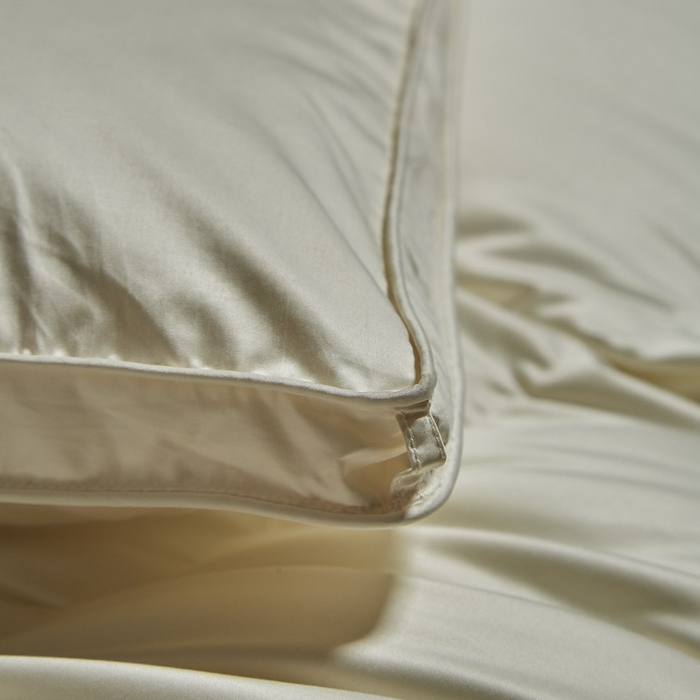 91家纺网 家纺一手货源 找家纺 暖羽屋羽绒馆 2025新款白鸭绒被 莱赛尔95绒子含量鸭绒被子 羽绒被芯 双人冬被 婚庆春秋被 X卡尔佩斯   米色