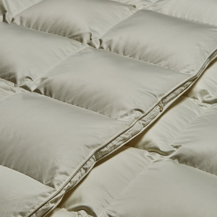 91家纺网 家纺一手货源 找家纺 暖羽屋羽绒馆 2025新款白鸭绒被 莱赛尔95绒子含量鸭绒被子 羽绒被芯 双人冬被 婚庆春秋被 X卡尔佩斯   米色