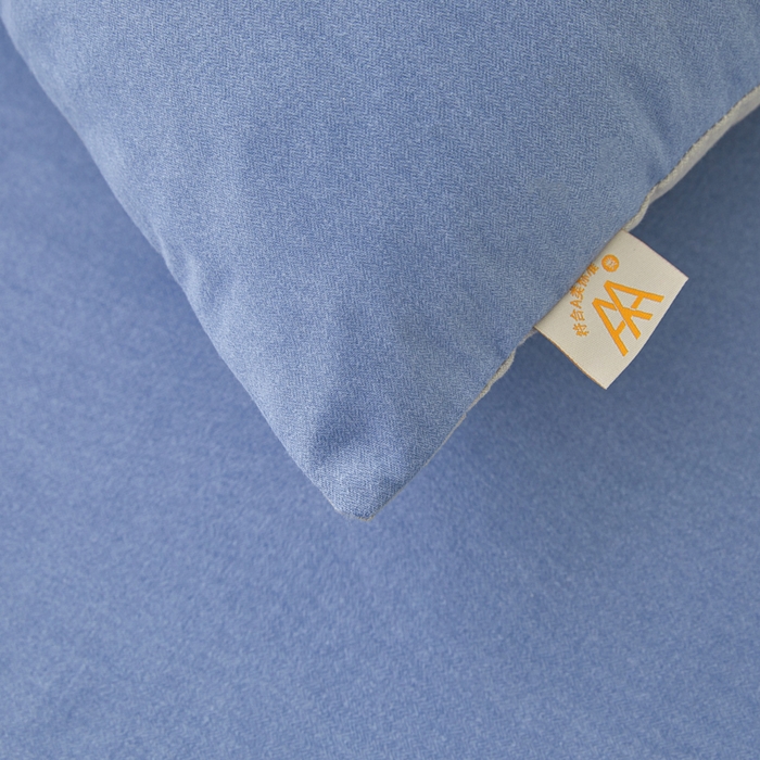 91家纺网 家纺一手货源 找家纺 七仙女家纺 2025新款全棉生态磨毛-前程似锦系列-大炕单 莱茵蓝