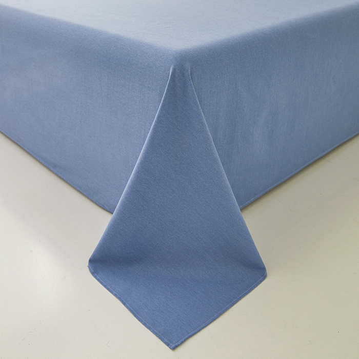 91家纺网 家纺一手货源 找家纺 七仙女家纺 2025新款全棉生态磨毛-前程似锦系列-单床单 莱茵蓝