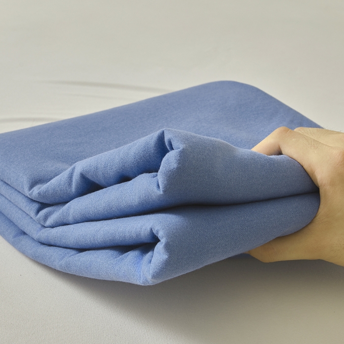 91家纺网 家纺一手货源 找家纺 七仙女家纺 2025新款全棉生态磨毛-前程似锦系列-单床单 莱茵蓝