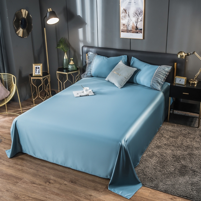 91家纺网 家纺一手货源 找家纺 （总）丽莱美家纺 2025新款水洗冰丝蕾丝夏被  夏被三件套  夏被四件套