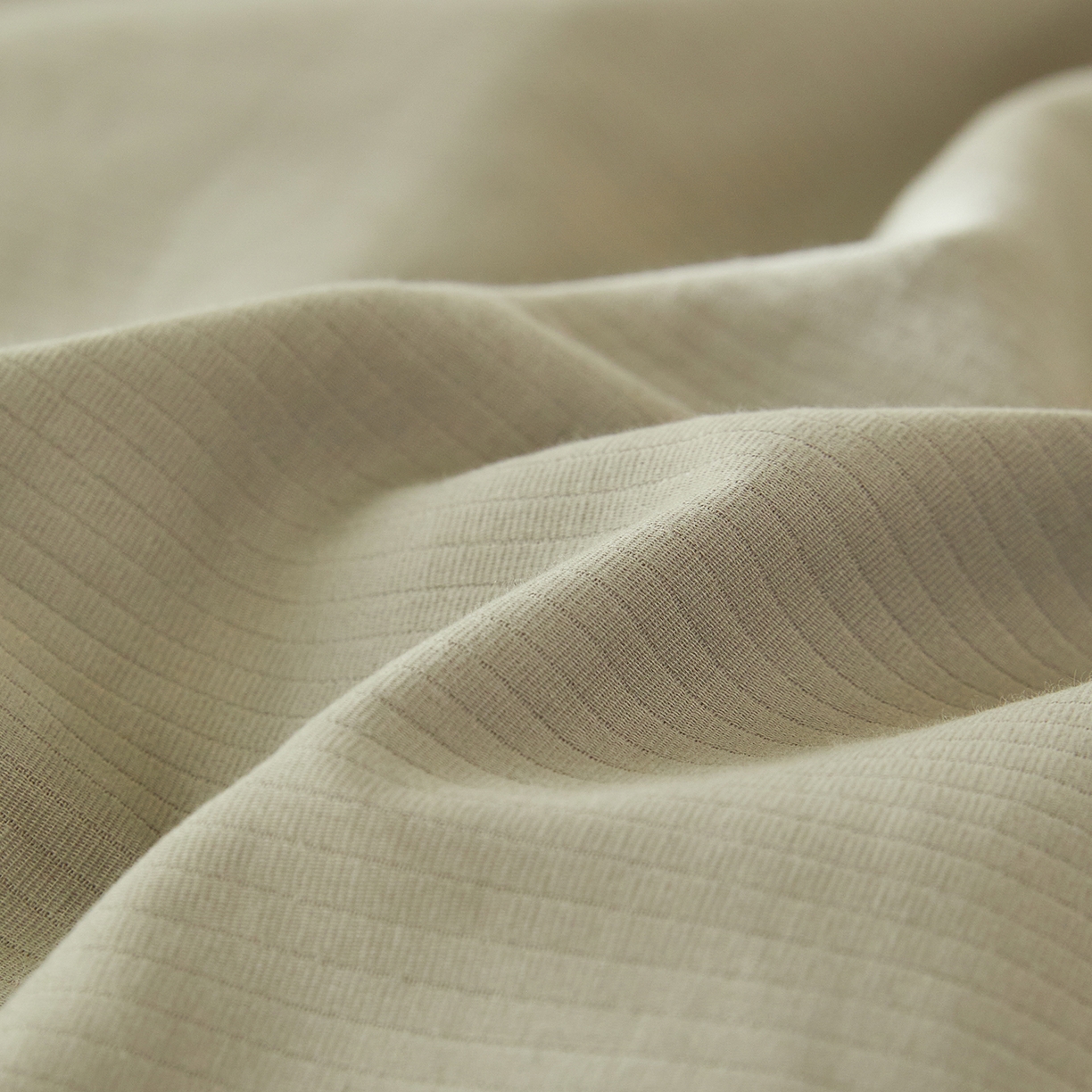 91家纺网 家纺一手货源 找家纺 简宜家居（朝初家纺） 2025新款全棉厚织长绒棉立体提花磨毛贝壳边四件套 青芥织缕