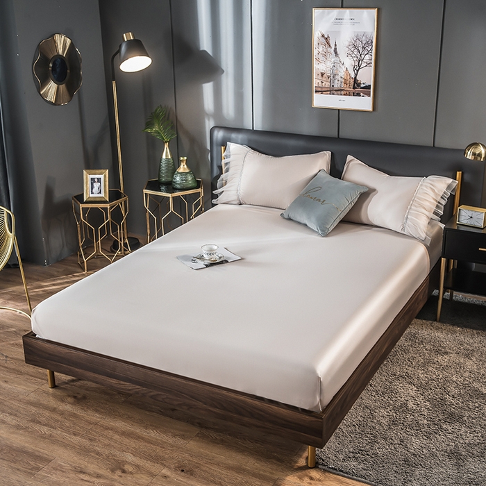 91家纺网 家纺一手货源 找家纺 （总）丽莱美家纺 2025新款天丝冰丝床笠