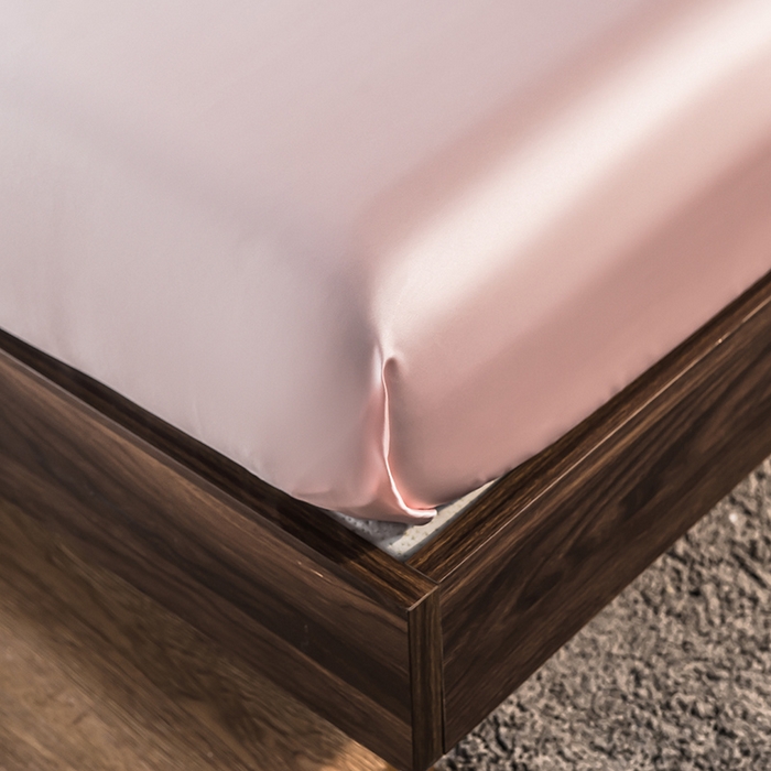 91家纺网 家纺一手货源 找家纺 丽莱美家纺 2026新款天丝冰丝床笠 玉色