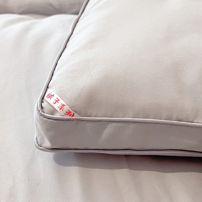 91家纺网 家纺一手货源 找家纺 丽莱美家纺 2026新款牛奶棉新疆羽丝绵被被子被芯-云柔系列 云柔-灰