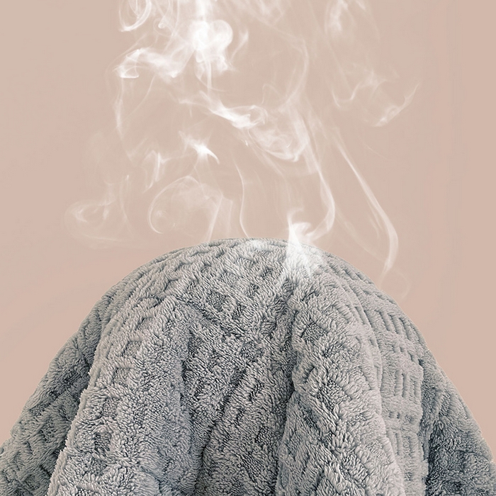 91家纺网 家纺一手货源 找家纺 喜居 2025新款舒棉绒华夫格床褥垫 雅灰