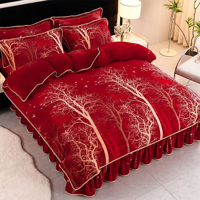 91家纺网 家纺一手货源 找家纺 （总推）诺梵家纺 2025新款8.5斤牛奶绒四件套金貂绒法莱绒水晶绒珊瑚绒