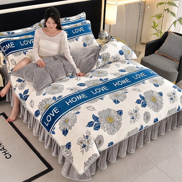 91家纺网 家纺一手货源 找家纺 （总推）诺梵家纺 2025新款8.5斤牛奶绒四件套金貂绒法莱绒水晶绒珊瑚绒