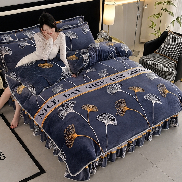 91家纺网 家纺一手货源 找家纺 （总推）诺梵家纺 2025新款8.5斤牛奶绒四件套金貂绒法莱绒水晶绒珊瑚绒