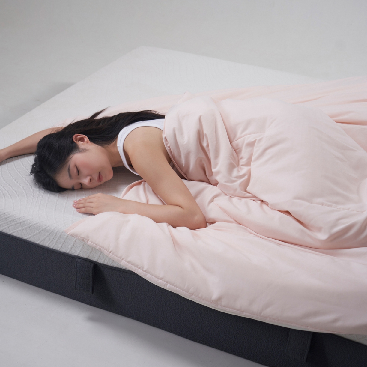 91家纺网 家纺一手货源 找家纺 2025秋冬新款PRO2.0亚朵被子同款深睡被四季被冬被子母被春秋被保暖控温被子被芯 柔云粉-四季被