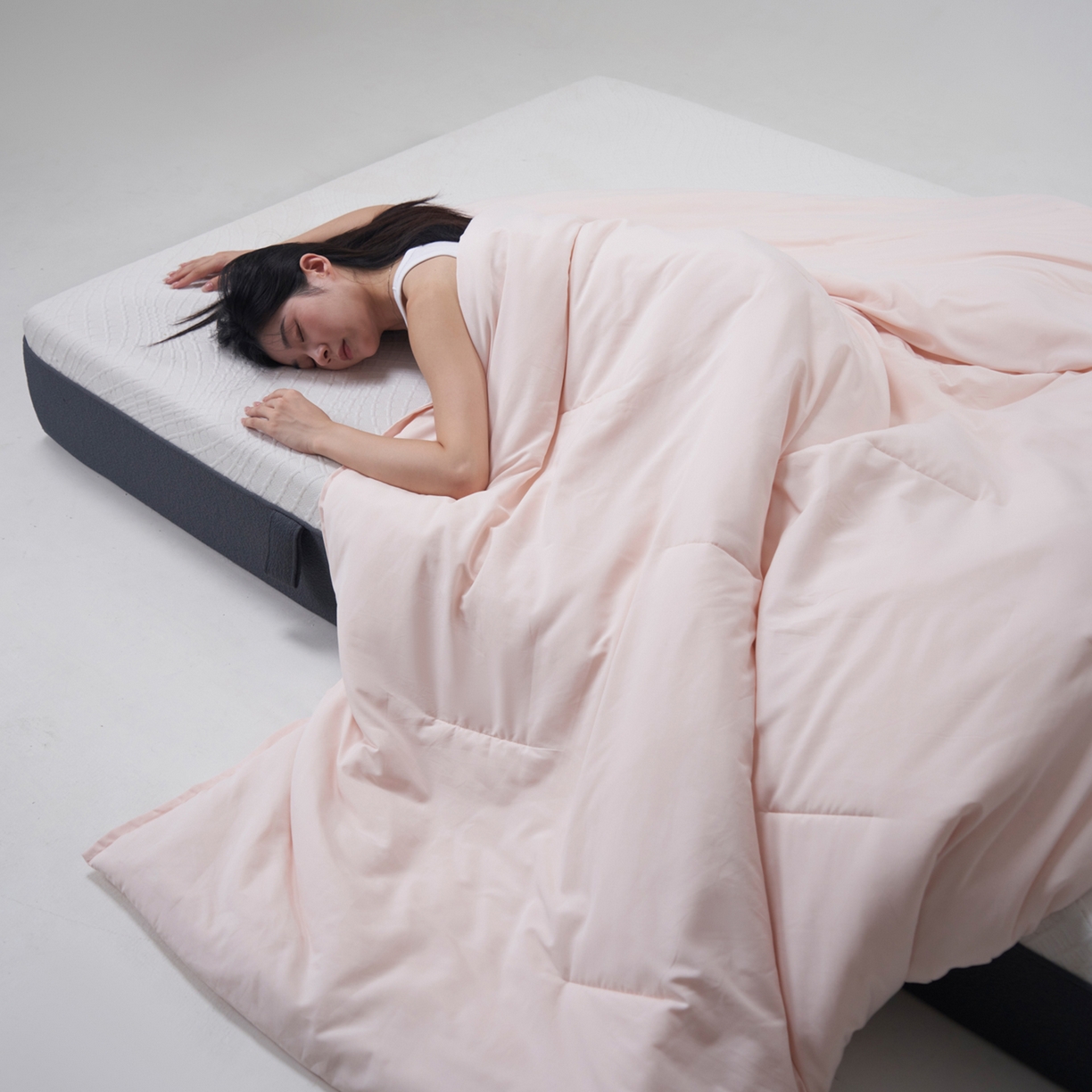 91家纺网 家纺一手货源 找家纺 2025秋冬新款PRO2.0亚朵被子同款深睡被四季被冬被子母被春秋被保暖控温被子被芯 柔云粉-四季被