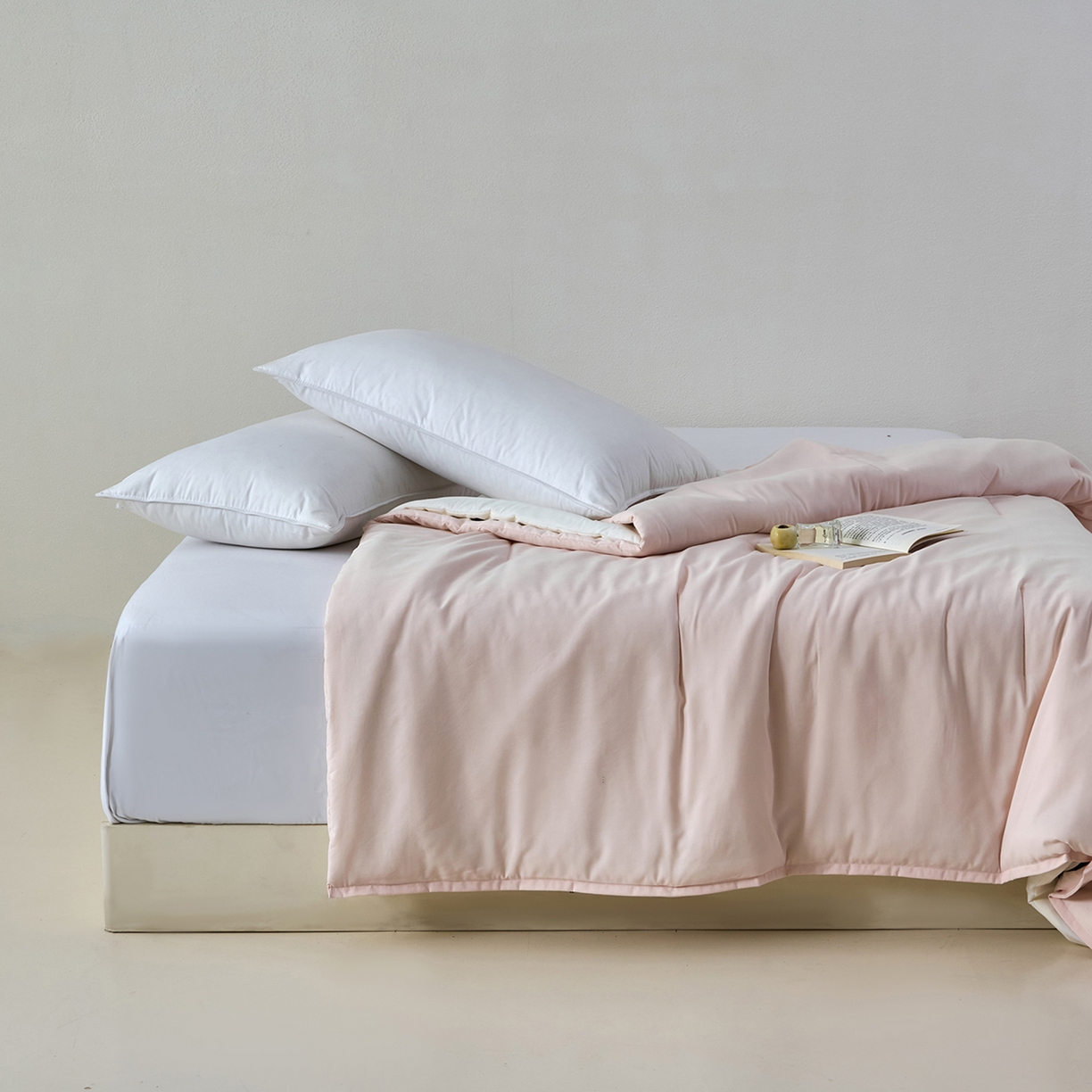 2025秋冬新款PRO2.0亚朵被子同款深睡被四季被冬被子母被春秋被保暖控温被子被芯 柔云粉-四季被