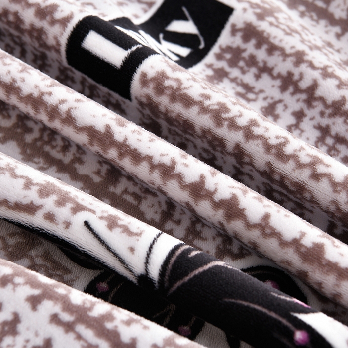 91家纺网 家纺一手货源 找家纺 曼尼 2025新款韩版花边牛奶绒四件套 韩版-时尚蝴蝶