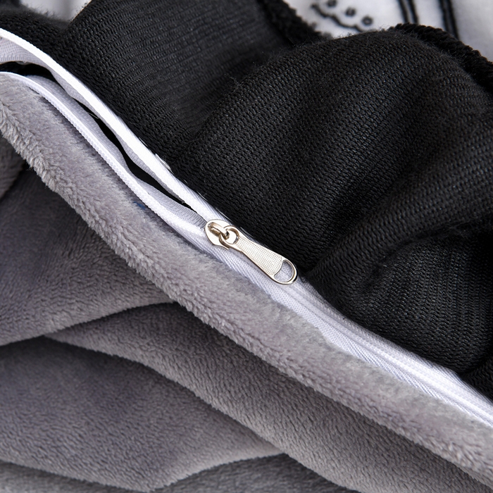 91家纺网 家纺一手货源 找家纺 曼尼 2025新款韩版花边牛奶绒四件套 韩版-英伦时尚