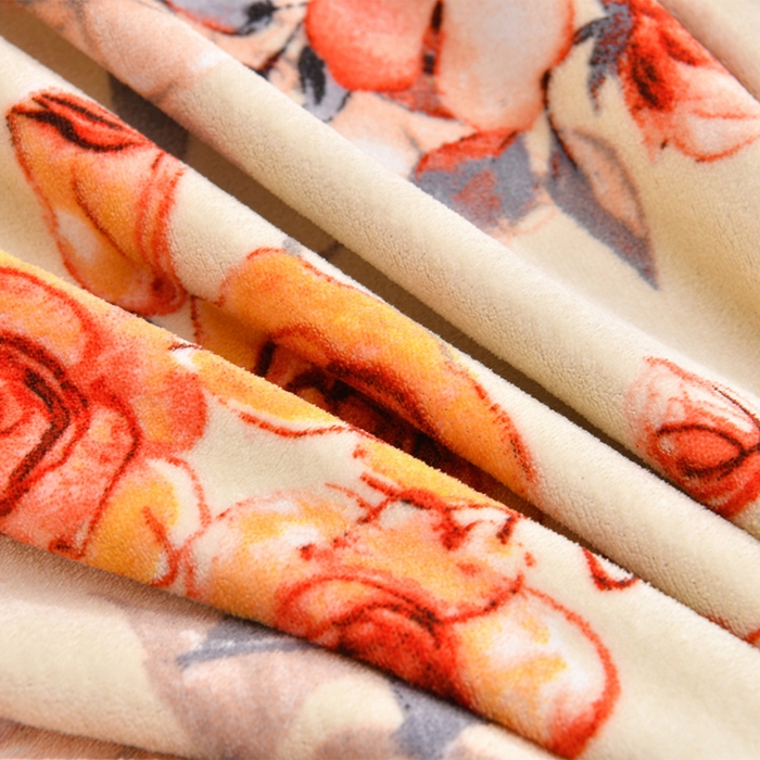 91家纺网 家纺一手货源 找家纺 曼尼 2025新款韩版花边牛奶绒四件套 韩版-情调