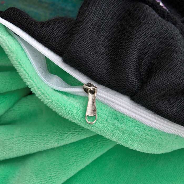 91家纺网 家纺一手货源 找家纺 曼尼 2025新款韩版花边牛奶绒四件套 韩版-幻影蝴蝶