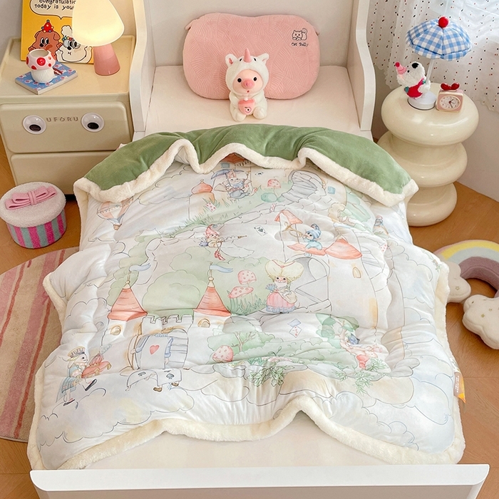 91家纺网 家纺一手货源 找家纺 （总）丝涟家居 2025新款A类恒温棉云朵被小版