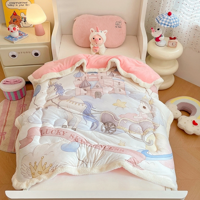 91家纺网 家纺一手货源 找家纺 （总）丝涟家居 2025新款A类恒温棉云朵被小版