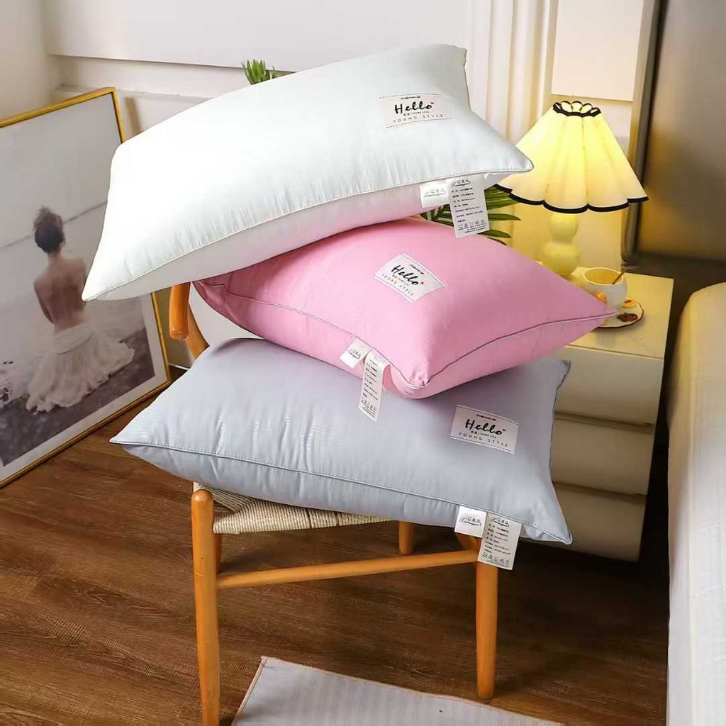 91家纺网 家纺一手货源 找家纺 （总）雅晨 2025新款良品华夫格印花磨毛布枕头枕芯跑量款