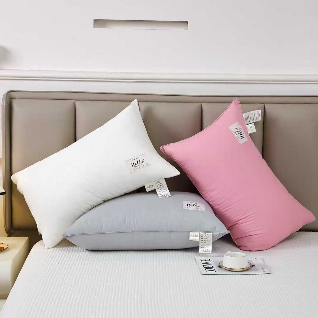 91家纺网 家纺一手货源 找家纺 （总）雅晨 2025新款良品华夫格印花磨毛布枕头枕芯跑量款