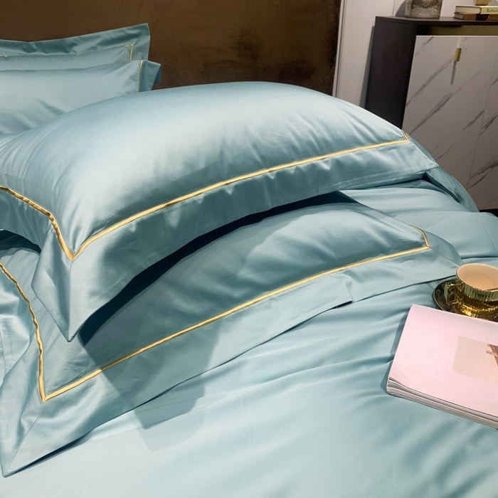 91家纺网 家纺一手货源 找家纺 （总）南泉坊 2025新款50支纯棉贡缎四件套