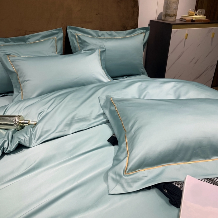 91家纺网 家纺一手货源 找家纺 （总）南泉坊 2025新款50支纯棉贡缎四件套