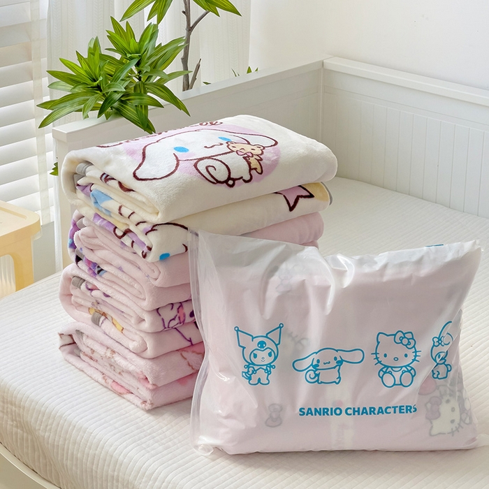 91家纺网 家纺一手货源 找家纺 （总）港岛妹妹 2025新款三丽鸥牛奶绒毛毯毯子