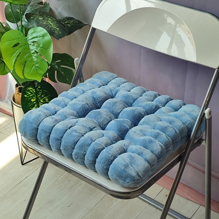 91家纺网 家纺一手货源 找家纺   新款牛奶绒绒饼干坐垫手工垫子屁股垫椅子垫装饰家园创意抱枕靠垫