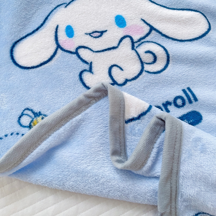 91家纺网 家纺一手货源 找家纺 港岛妹妹 2025新款三丽鸥牛奶绒毛毯毯子 牛奶玉桂狗