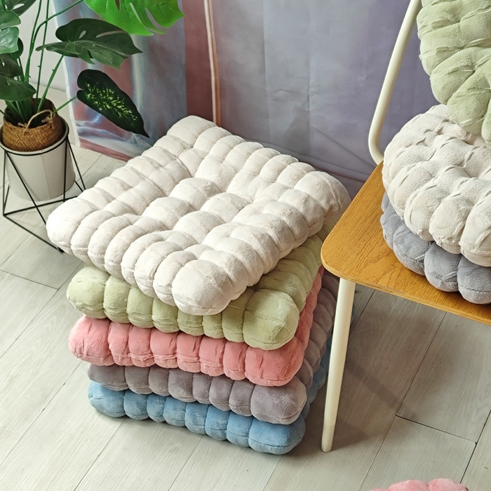 91家纺网 家纺一手货源 找家纺   新款牛奶绒绒饼干坐垫手工垫子屁股垫椅子垫装饰家园创意抱枕靠垫