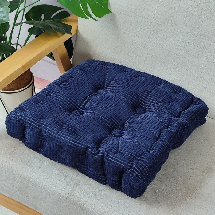 91家纺网 家纺一手货源 找家纺 （总）李帅家居 2025新款华夫格手工垫坐垫胖子垫蒲团打坐立体抱枕玉米粒沙发垫抱枕被