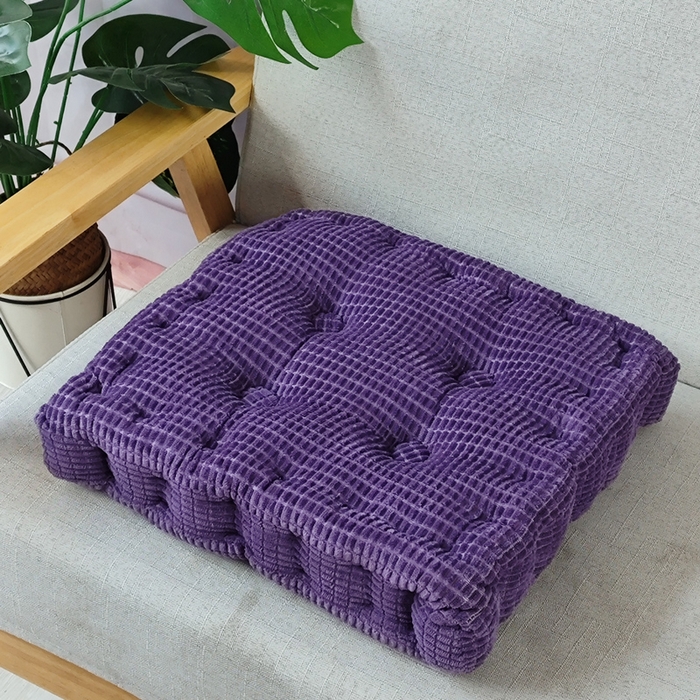 91家纺网 家纺一手货源 找家纺 （总）李帅家居 2025新款华夫格手工垫坐垫胖子垫蒲团打坐立体抱枕玉米粒沙发垫抱枕被