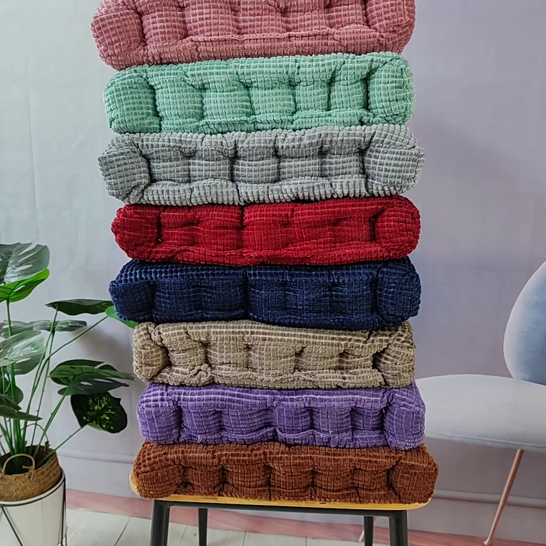 91家纺网 家纺一手货源 找家纺 （总）李帅家居 2025新款华夫格手工垫坐垫胖子垫蒲团打坐立体抱枕玉米粒沙发垫抱枕被