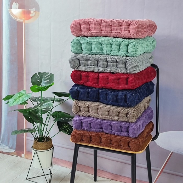 91家纺网 家纺一手货源 找家纺 （总）李帅家居 2025新款华夫格手工垫坐垫胖子垫蒲团打坐立体抱枕玉米粒沙发垫抱枕被