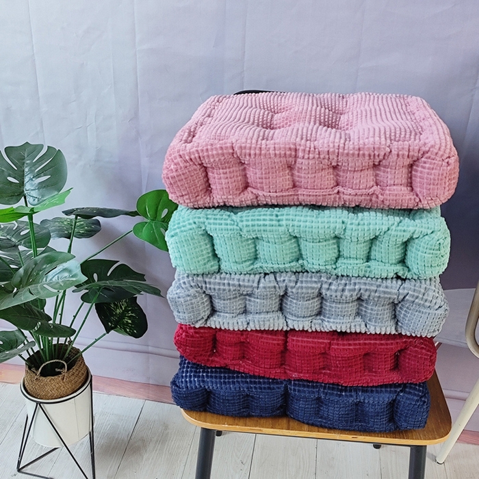 91家纺网 家纺一手货源 找家纺 （总）李帅家居 2025新款华夫格手工垫坐垫胖子垫蒲团打坐立体抱枕玉米粒沙发垫抱枕被