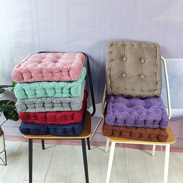 91家纺网 家纺一手货源 找家纺 （总）李帅家居 2025新款华夫格手工垫坐垫胖子垫蒲团打坐立体抱枕玉米粒沙发垫抱枕被