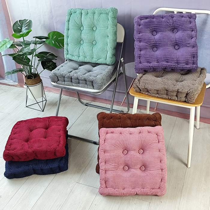 91家纺网 家纺一手货源 找家纺 （总）李帅家居 2025新款华夫格手工垫坐垫胖子垫蒲团打坐立体抱枕玉米粒沙发垫抱枕被