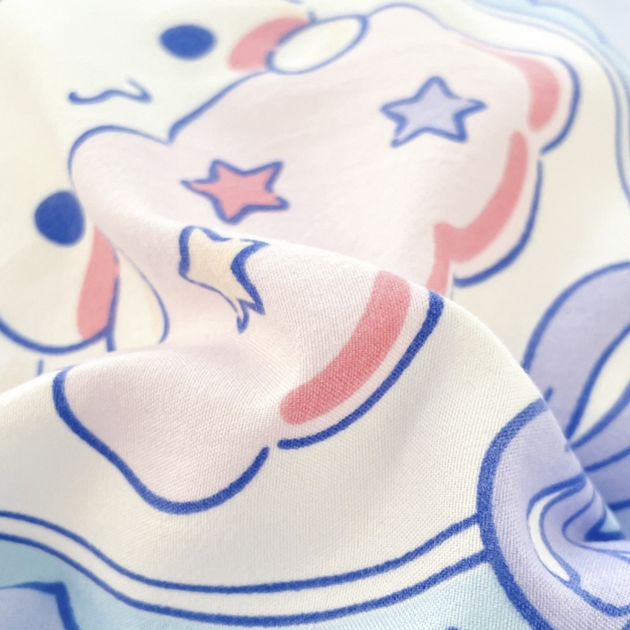 91家纺网 家纺一手货源 找家纺 港岛妹妹 2025新款云朵水洗工艺三丽鸥四件套 三丽鸥-蛋糕玉桂狗