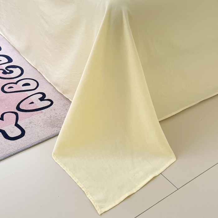 91家纺网 家纺一手货源 找家纺 港岛妹妹 2025新款云朵水洗工艺三丽鸥四件套 三丽鸥-蝴蝶结美乐蒂