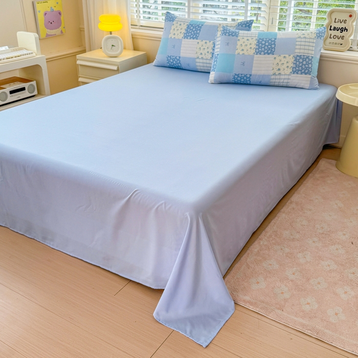 91家纺网 家纺一手货源 找家纺 仟岸家纺 2025新款亲肤舒适水洗棉四件套系列 百福