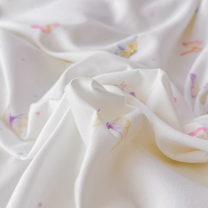 91家纺网 家纺一手货源 找家纺 仟岸家纺 2025新款亲肤舒适水洗棉四件套系列 蝶梦