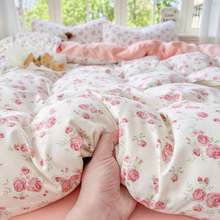 91家纺网 家纺一手货源 找家纺 （总）仟岸家纺 2025新款亲肤舒适水洗棉四件套系列