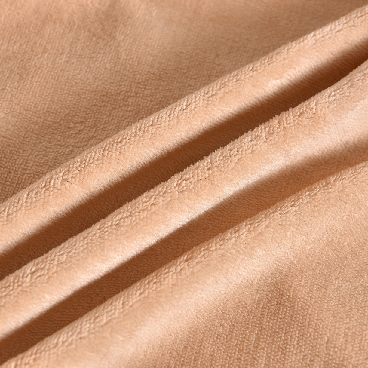 91家纺网 家纺一手货源 找家纺 吾诺家居 320克深雕兔毛绒四件套牛奶绒四件套兔毛四件套 兔毛包边四件套 杏叶黄